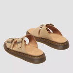 Dr. Martens шльопанці Josef замшеві світло-коричневі 41083200