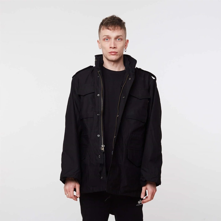 Alpha Industries M-65 JACKET BLACK