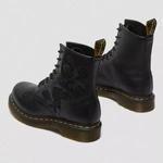 Dr. Martens черевики 1460 Vonda Mono Floral з вишивкою чорні 24985001