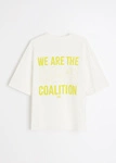 Жіноча футболка Coalition CLTN KNETTA – off white