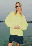 Чоловічий світшот Coalition CLTN CREWNECK – лаймовий