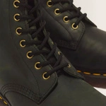 Dr. Martens черевики 1460 Crazy Horse зелені 11822300