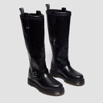 Dr. Martens високі байкерські чоботи Anistone Knee High Orleans чорні 42669001