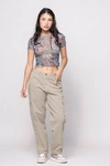 Kaotiko Butterfly Tulle T-shirt