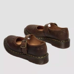 Dr. Martens туфлі Mary Jane Flower Crazy Horse темно-коричневі жіночі 42391200