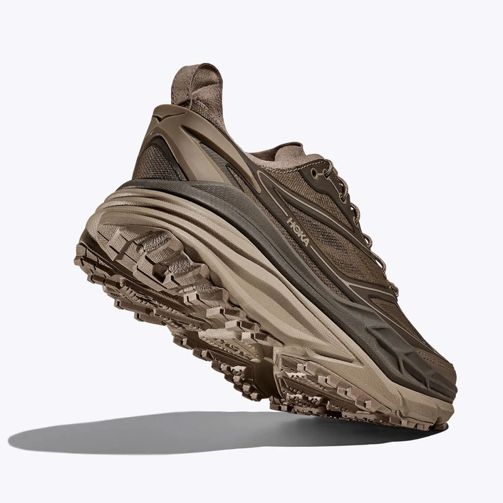 HOKA Stinson One7 унісекс кросівки Light Roast / Asphalt