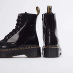 Dr. Martens жіночі черевики на платформі Jadon Polished Smooth чорні 15265001