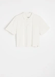 Жіноча футболка поло Coalition CLTN POLO – off white