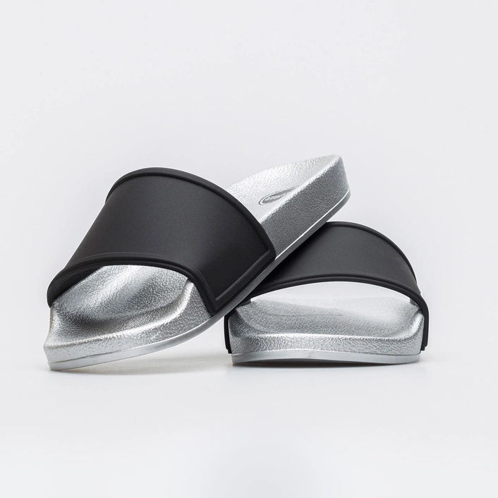 Colmar SLIPPER PLAIN SLIPPERS BLACK SILVER