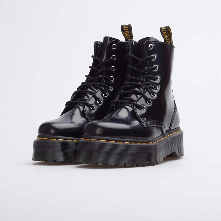 Dr. Martens жіночі черевики на платформі Jadon Polished Smooth чорні 15265001