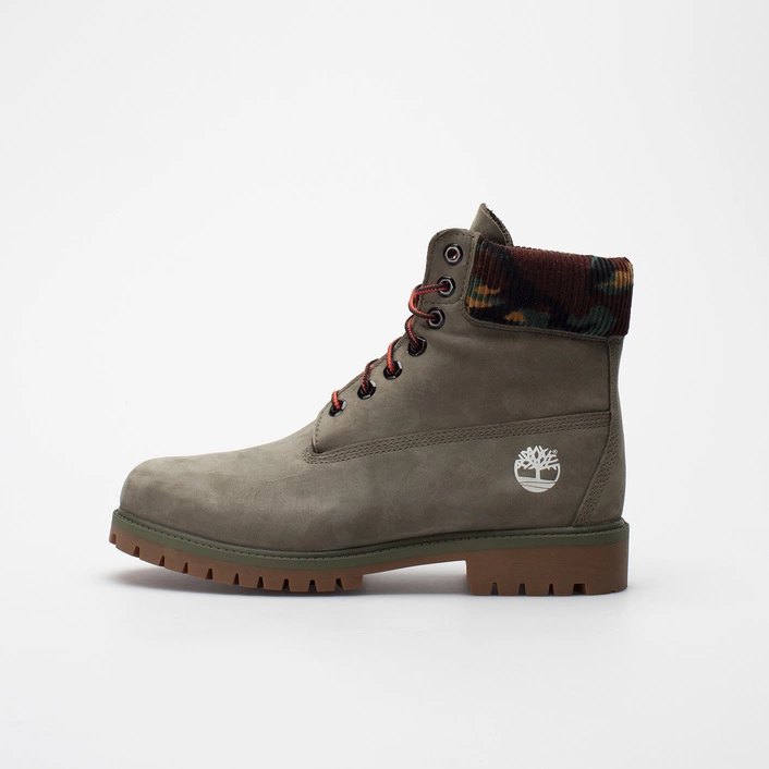 Timberland PREMIUM 6 INCH RUBBER CUP BOOT KHAKI CAMO