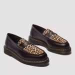 Dr. Martens лофери Penton з леопардовим принтом чорні 41186001
