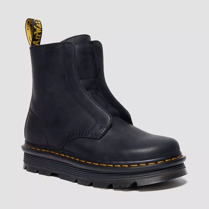 Dr. Martens жіночі черевики без шнурівки Zebzag Laceless Wyoming чорні 42653001