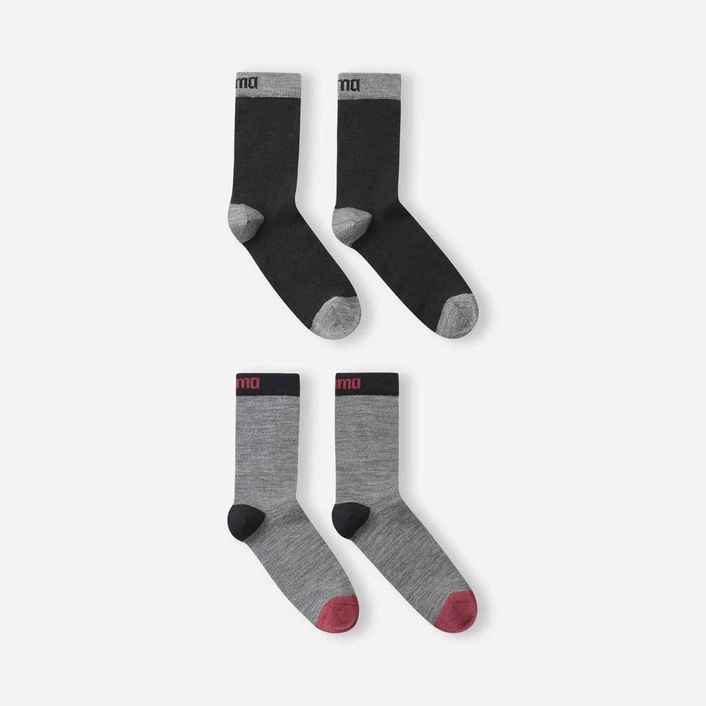 Reima Socks Parit Black 5300309A999A
