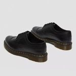 Dr. Martens туфлі-броги 3989 Yellow Stitch Smooth чорні чоловічі 22210001