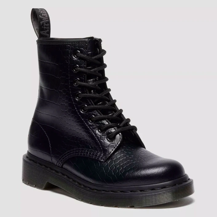 Dr. Martens жіночі черевики 1460 Croco чорні 42679001