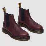 Dr. Martens утеплені челсі 2976 Grizzly вишневі 31874600