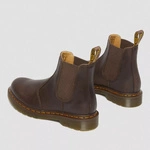 Dr. Martens челсі 2976 Yellow Stitch Crazy Horse темно-коричневі 27486201