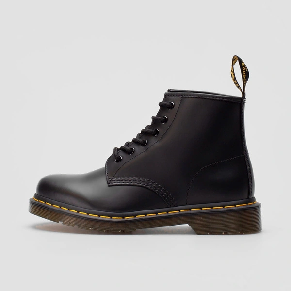 Dr. Martens черевики 101 Yellow Stitch Smooth чорні 26230001