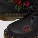 Dr. Martens жіночі черевики 1460 Vonda Floral з вишивкою чорні 24722001