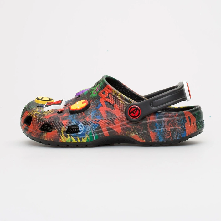 Crocs Kids Classic Clog Marvel Avengers Black