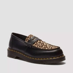 Dr. Martens лофери Penton з леопардовим принтом чорні 41186001