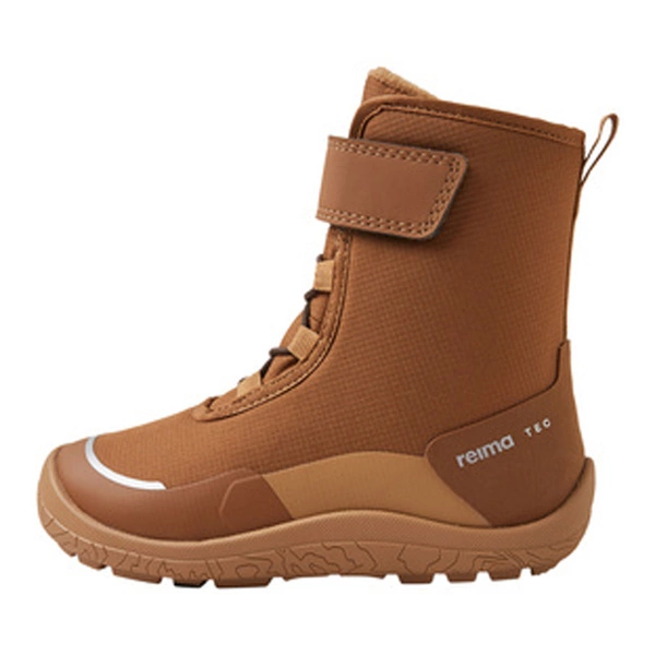 Reima дитячі зимові черевики барефут Talvella Kids коричневі 5400150A