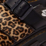 Dr. Martens шльопанці на платформі Mattison з леопардовим принтом жіночі 41110200