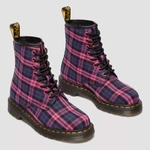 Dr. Martens жіночі черевики 1460 Tartan фіолетово-рожеві 41969650