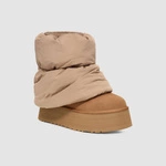 UGG W CLASSIC MINI DIPPER PUFFER AMPHORA/CHESTNUT