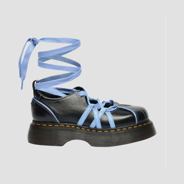 Dr. Martens балетки на шнурках Buzz Ballerina чорні жіночі 42842001