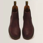 Dr. Martens челсі 2976 Yellow Stitch Crazy Horse вишневі 27486600