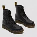 Dr. Martens черевики 1460 Vonda Mono Floral з вишивкою чорні 24985001