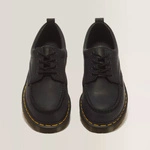 Dr. Martens туфлі Lowell 4 Eye Crazy Horse чорні 43679001