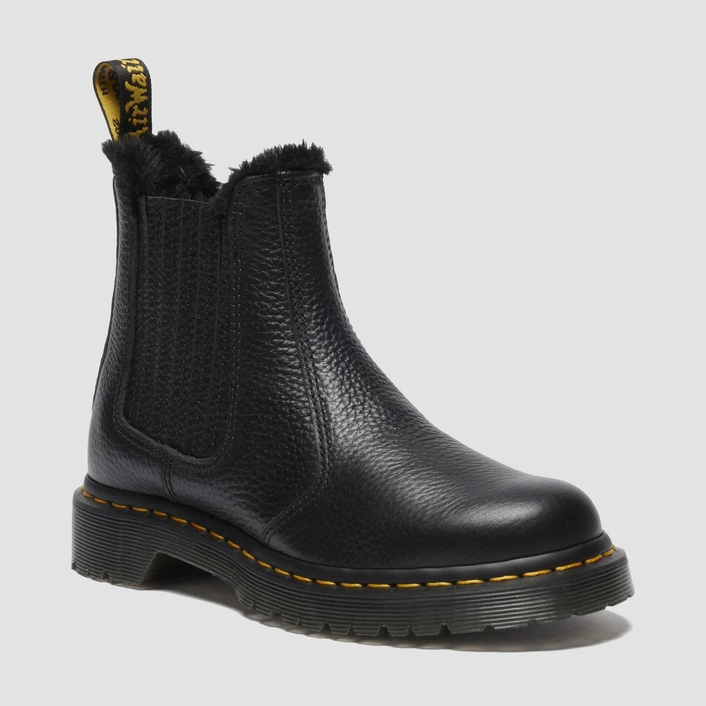 Dr. Martens жіночі утеплені челсі 2976 Leonore II Milled Nappa чорні 41416001