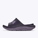HOKA Ora Athletic Slide унісекс шльопанці для відновлення Squid Ink/Purple Fog