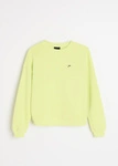 Дитячий світшот Coalition CLTN K CREWNECK – лаймовий