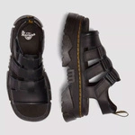 Dr. Martens сандалі на платформі Mattison 3 Strap чорні жіночі 40891001