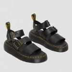 Dr. Martens сандалі на платформі Gryphon Quad чорні жіночі 25720001