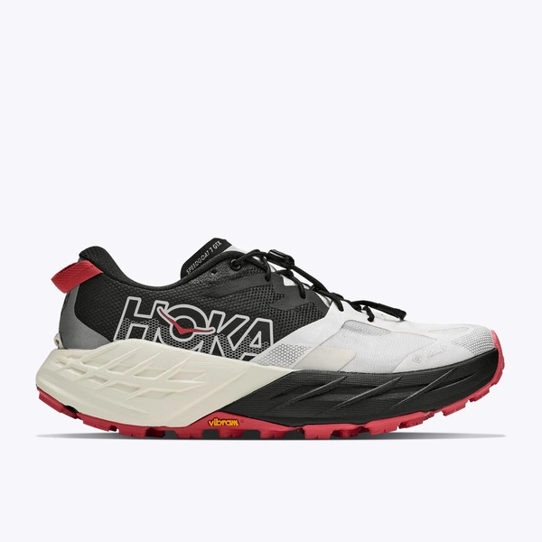 HOKA Speedgoat 7 GORE-TEX жіночі кросівки для трейлраннінгу Alabaster/Black
