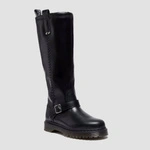 Dr. Martens високі байкерські чоботи Anistone Knee High Orleans чорні 42669001