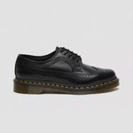 Dr. Martens туфлі-броги 3989 Yellow Stitch Smooth чорні чоловічі 22210001