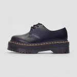 Dr. Martens туфлі на платформі 1461 Quad Polished Smooth чорні 25567001