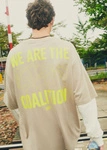 Чоловіча футболка Coalition CLTN T NEON – бежевий