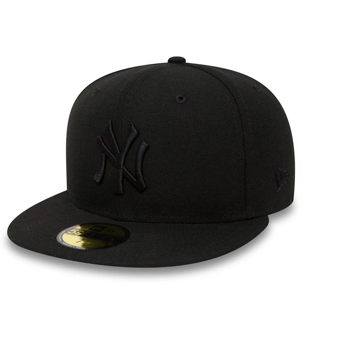 New Era NEW YORK YANKEES BLACK ON BLACK 59FIFTY