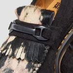 Dr. Martens лофери Adrian Snaffle зі шкіри з ворсом чорні 31895779