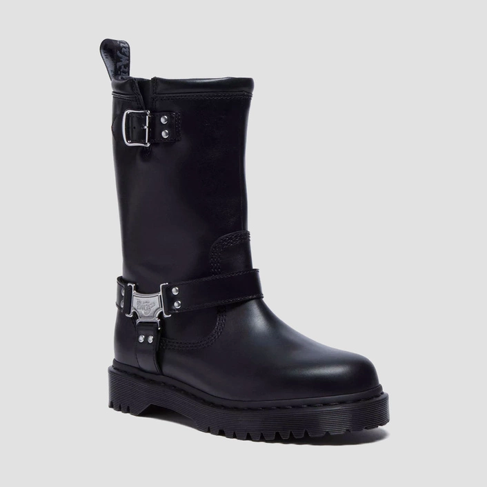 Dr. Martens байкерські черевики Anistone Hi Wanama чорні 32199001
