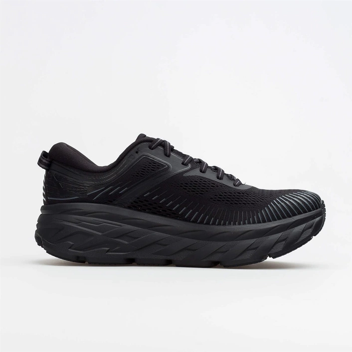 HOKA Bondi 7 чоловічі кросівки для бігу Black / Black