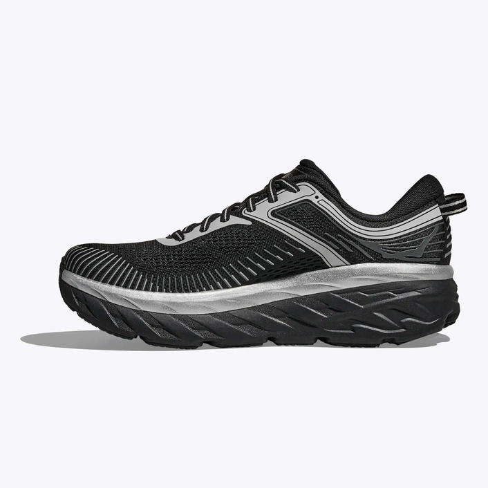HOKA Bondi 7 чоловічі кросівки для бігу Black / Stardust
