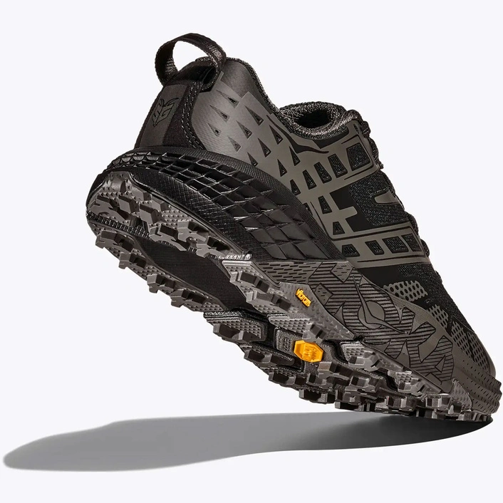 HOKA Speedgoat 2 унісекс кросівки Black / Asphalt Grey